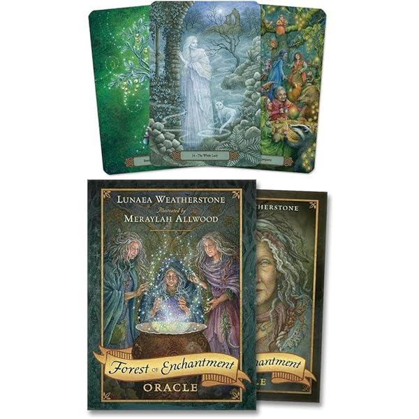 Amazon.co.jp: Forest of Enchantment Tarot : Weatherstone, Lunaea
